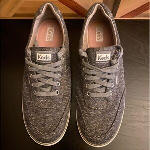 Women’s gray Keds size 10.  Like new, worn only once around the house.